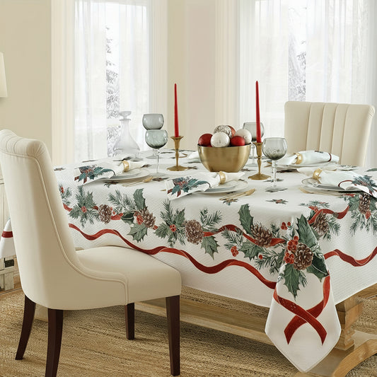 Gezellige Kersttafelkleed Cottage