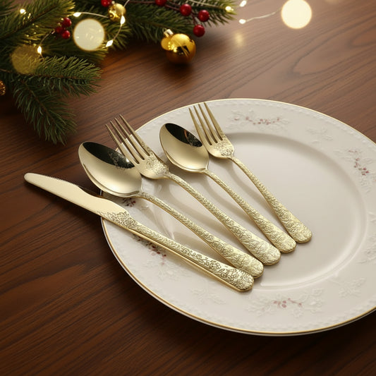 Gouden Bestekset Luxe Design